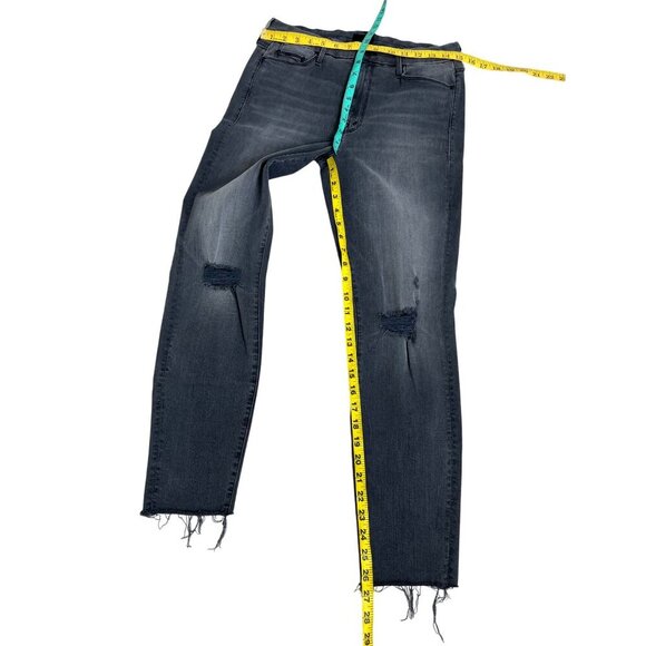 ✨ Mother “The Looker Ankle Fray” Jeans – Burning Out Lanterns (Size 30) NWT ✨ - Picture 13 of 13